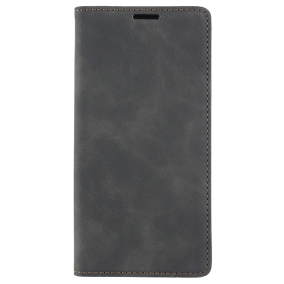 Etui do Samsung Galaxy A54, ERBORD Vintage portfel z klapką, czarne