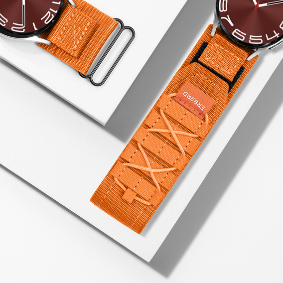 Pasek Nylonowy ERBORD Runner Uniwersalny 20mm, Pomarańczowy
