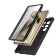 Case for Samsung Galaxy S24 Ultra, ERBORD Rugged MagSafe Case , black (two frames)
