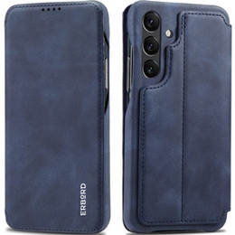 Etui z klapką do Samsung Galaxy A54, ERBORD Retro, niebieskie